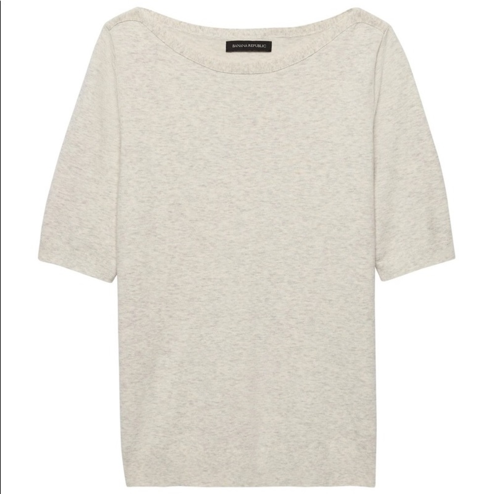 Banana Republic boat knock short sleeve sweater